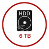 WHOffice: мы предлагаем широкий ассортимент жестких дисков (HDD) - размер жесткого диска 6TB